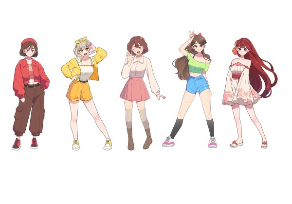 무학 톡소다 5인 캐릭터