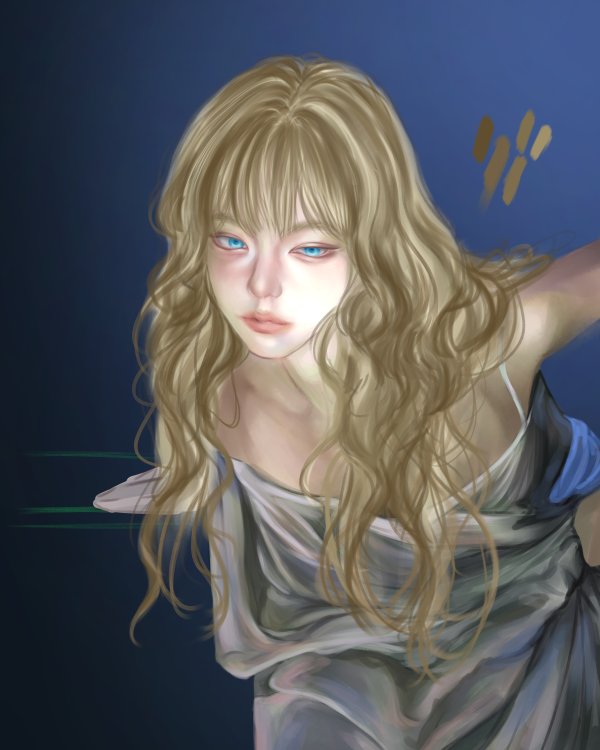 채색 일러 모음 (4작)